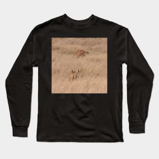 Serengeti Lion #7 - closing in on the kill Long Sleeve T-Shirt